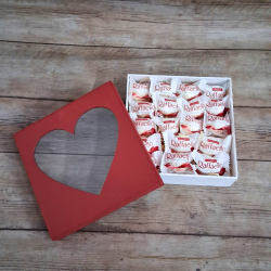 Caixa Te Amo com Chocolate Raffaello